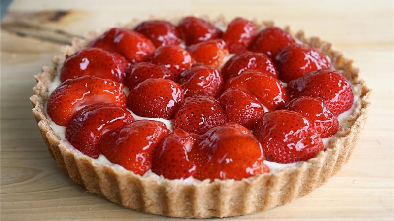 تارت الفراولة