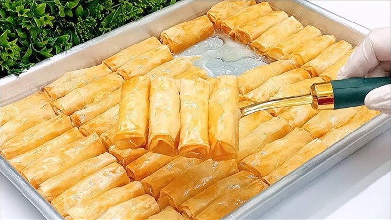 أصابع الجلاش بالكريمة