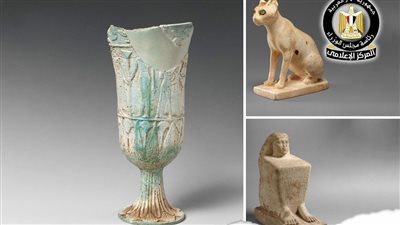 مصر تسترد 13 قطعة أثرية نادرة من الولايات المتحدة تعود لعصور مختلفة