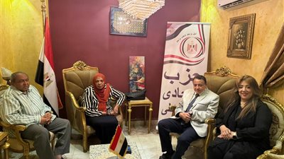 الحزب الاتحادي الديمقراطي يستقبل رئيسة جمعية  دنقلا للثقافة والتراث النوبي السودانية