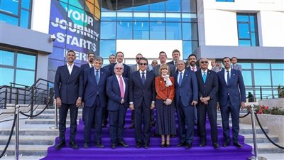  وزير الصحة يفتتح جامعة هيرتفوردشاير بالعاصمة الجديدة (صور)