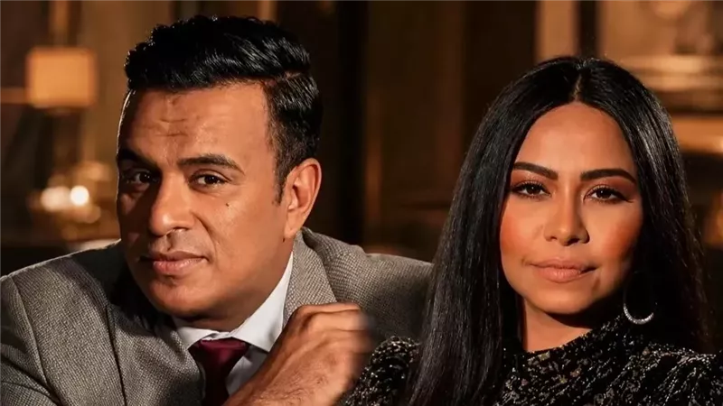 شيرين مع محمود الليثي 