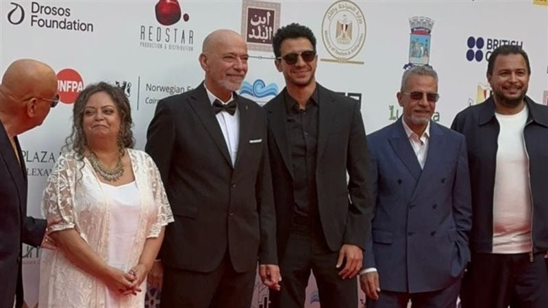 نجوم في حفل افتتاح مهرجان الإسكندرية للفيلم القصير