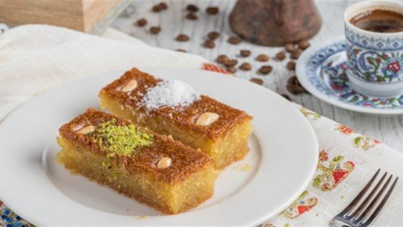 طريقة عمل البسبوسة
