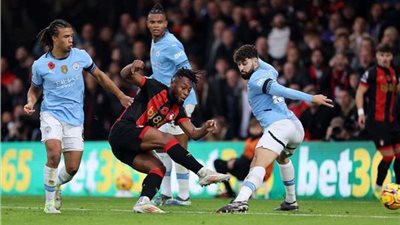 بث مباشر مباراة مانشستر سيتي وبورنموث اليوم في الدوري الإنجليزي