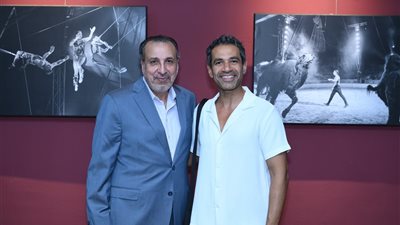 نجوم الفن والسينما يحتفون بمعرض «السيرك» في البيت الروسي بالقاهرة