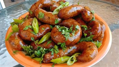 سفرة ثانى أيام العيد .. طريقة عمل الممبار بالنعناع والبقدونس