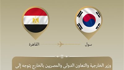 وزير الخارجية يتوجه إلى سول للمشاركة في الاجتماع الوزاري الكوري–الأفريقي وتعزيز التعاون الثنائي