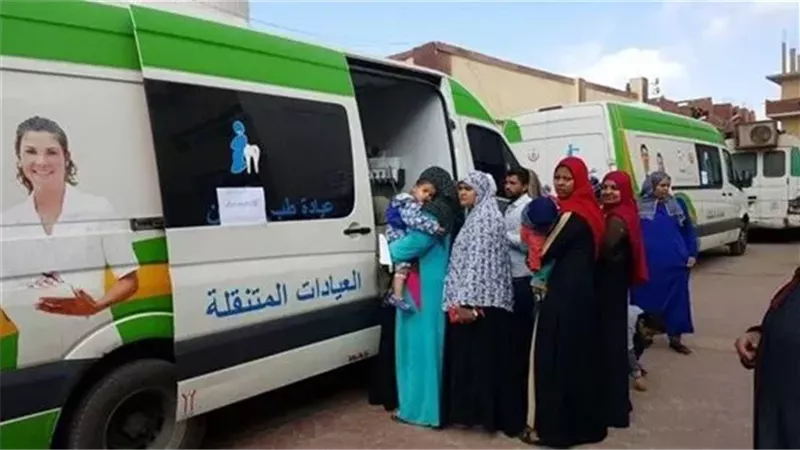 قافلة طبية متنقلة