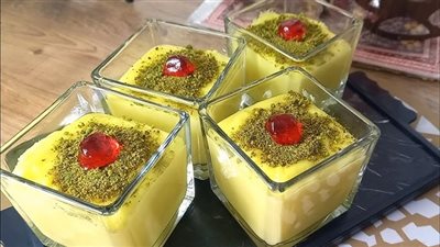 سهلة ولذيذة..   طريقة عمل مهلبية الآيس كريم في مطبخك 