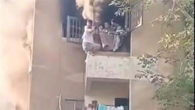 مصرع مدير بنك إثر سقوطه من الطابق الخامس هربًا من حريق شقته بأكتوبر