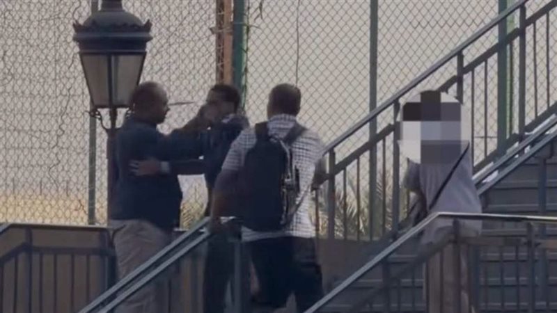 واقعة ضرب فتاة سلم المترو 