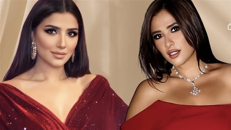 مي عمر مع ياسمين عبد العزيز 