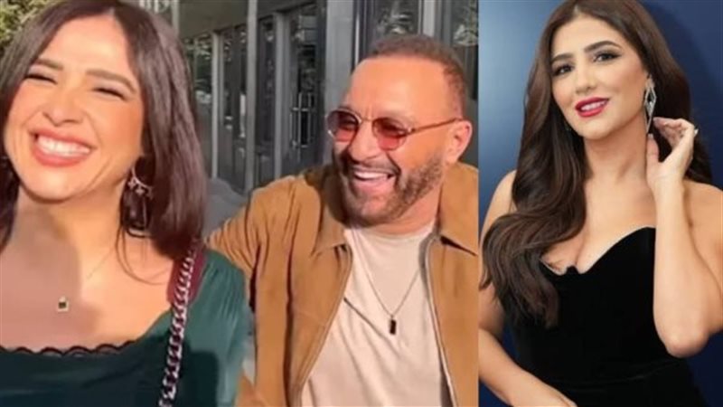 أحمد السقا مع مي عمر وياسمين عبد العزيز