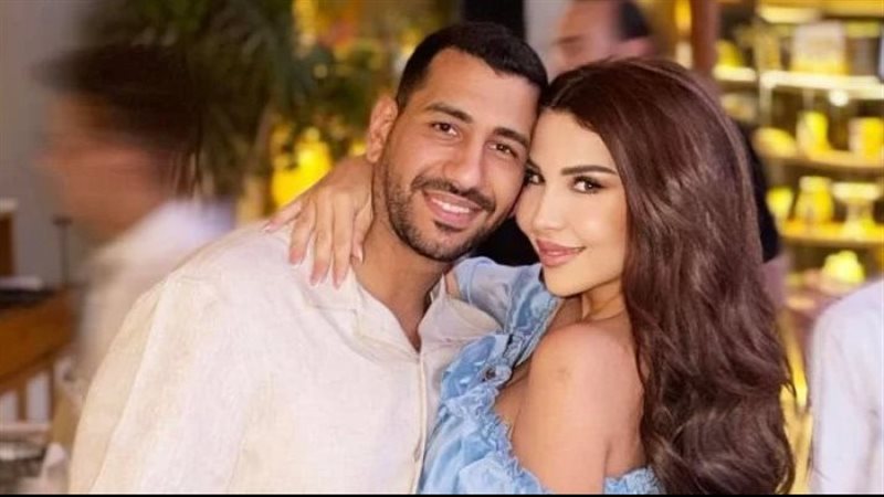 أميرة بدر مع زوجها