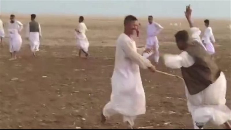 مباراة كرة قدم في السودان 