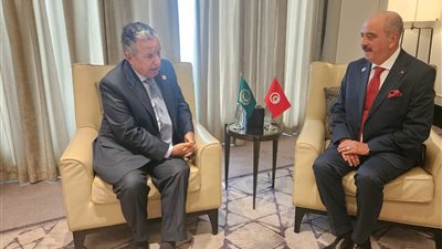 الأمين العام لجامعة الدول العربية يبحث مع وزير خارجية تونس تعزيز العمل العربي المشترك ودعم القضية الفلسطينية