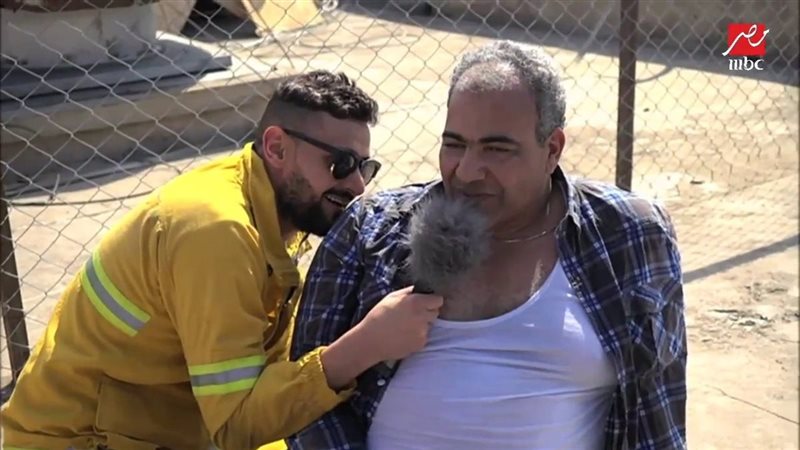 بيومي فؤاد مع رامز جلال 