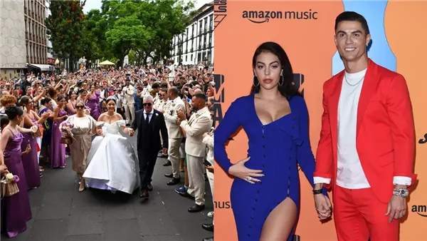 زفاف جورجينا مع رونالدو 