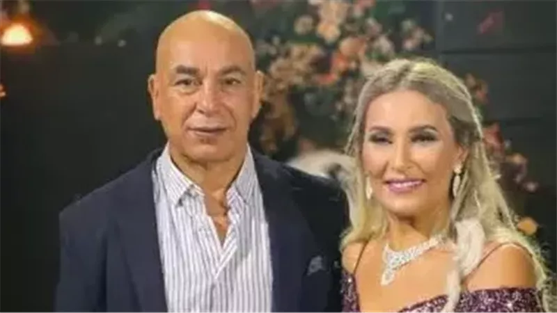 حسام حسن مع طليقته هويدا الغرباوي