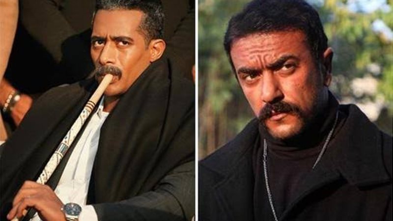 محمد رمضان مع أحمد العوضي 