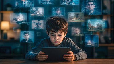 هل يستطيع الطفل أن يفرق بين صديقه الحقيقي وصديقه الافتراضي وكيف تتدخل الأم لحمايته؟