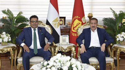 باسل عادل يلتقي محافظ بورسعيد لبحث ملفات التنمية وتحسين الخدمات بالمحافظة