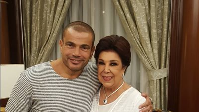 دينا الشربيني ورجاء الجداوي السر وراء إصابة عمرو دياب بـ«كورونا».. (صور)