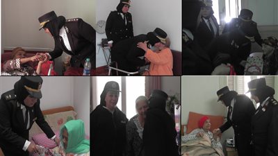 كيف تحتفل ضابطات الشرطة المصرية بعيد الأم 