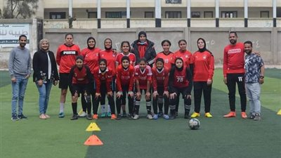 32 لاعبة في معسكر منتخب الأكاديميات للسيدات للكرة بالإسكندرية