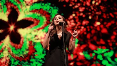 حفلة أنغام تفتتح موسم الربيع الغنائي |صور
