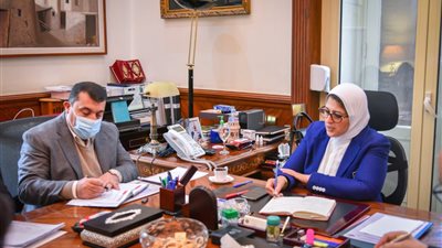 وزيرة الصحة توجه بالإسراع في معدلات إنجاز مشروع تطوير الريف المصري 