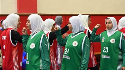 القليوبية تتوج باللقب الأول من دوري منتخبات كرة السلة للصم بنات.. صور