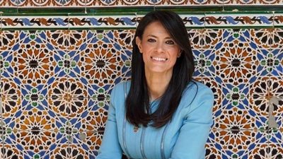 رسائل رانيا المشاط لـ140 شابا دبلوماسيا من 47 دولة