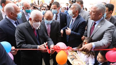 وزير التعليم يفتتح 4 مدارس جديدة بالجيزة.. صور