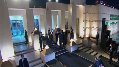 السيسي يفتتح المتحف القومي للحضارة المصرية