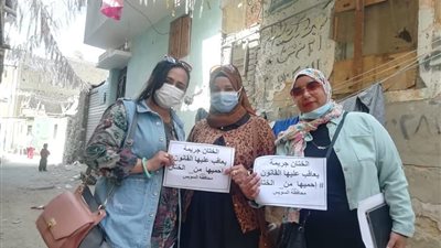 «احميها من الختان» تواصل طرق الأبواب في السويس (صور)