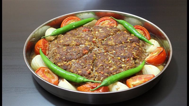 صينية الكفتة في الفرن