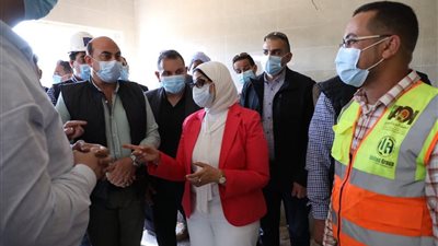 وزيرة الصحة في أسوان.. راجعت ملفات «طب الأسرة» بالجعافرة وتفقدت مستشفى كوم أمبو
