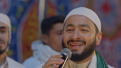 أغنية حبيبنا المصطفى.. حمادة هلال يُغني في مسلسل المداح.. فيديو