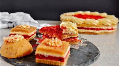 طريقة إعداد طاجن «كنافة الريد فيلفيت».. خطوات سهلة