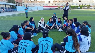 دينا إمام: فريق مرسى مطروح جميعهن من فتيات المحافظة (خاص)