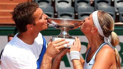 إعادة منافسات الزوجي المختلط بـ« رولان جاروس » للتنس