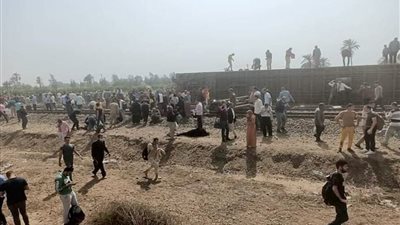 الصحة تعلن عدد وفيات حادث قطار المنصورة