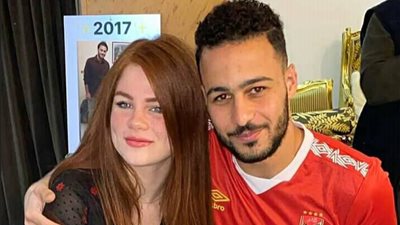 بعد الفوز في القمة.. سلمى لزوجها أحمد بيكهام: «عاش يا وحش»