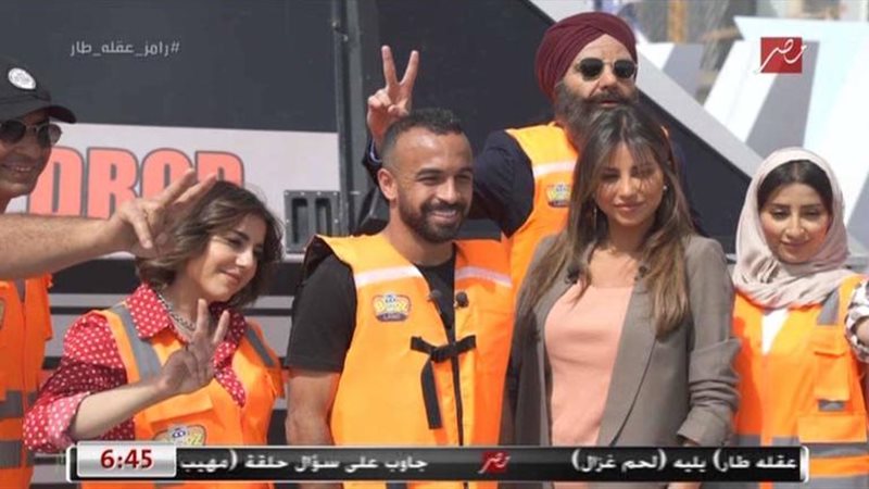 قفشة» يلقن رامز جلال