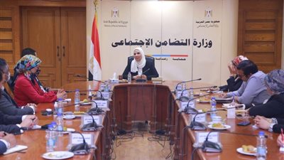 لقاء بين وزيرة التضامن ووفد تنسيقية شباب الأحزاب