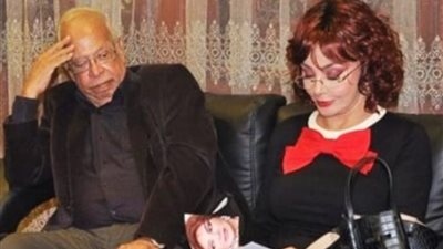 نبيلة عبيد: مصطفى محرم لن يرحل عن وجداني 