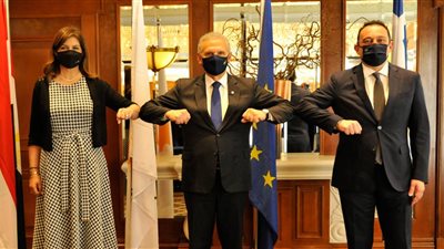 اتفاق وزراء مصر واليونان وقبرص على التعاون بين «شباب البرلمانيين»