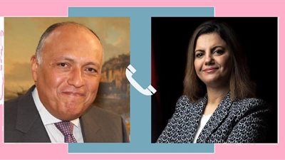 تفاصيل اتصال وزير الخارجية مع نظيرته الليبية